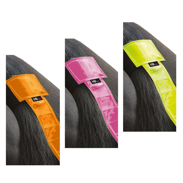 HyViz Fluorescent Tail Band - Available in 3 colours - ONE SIZE FITS ALL! BE SAFE - BE SEEN