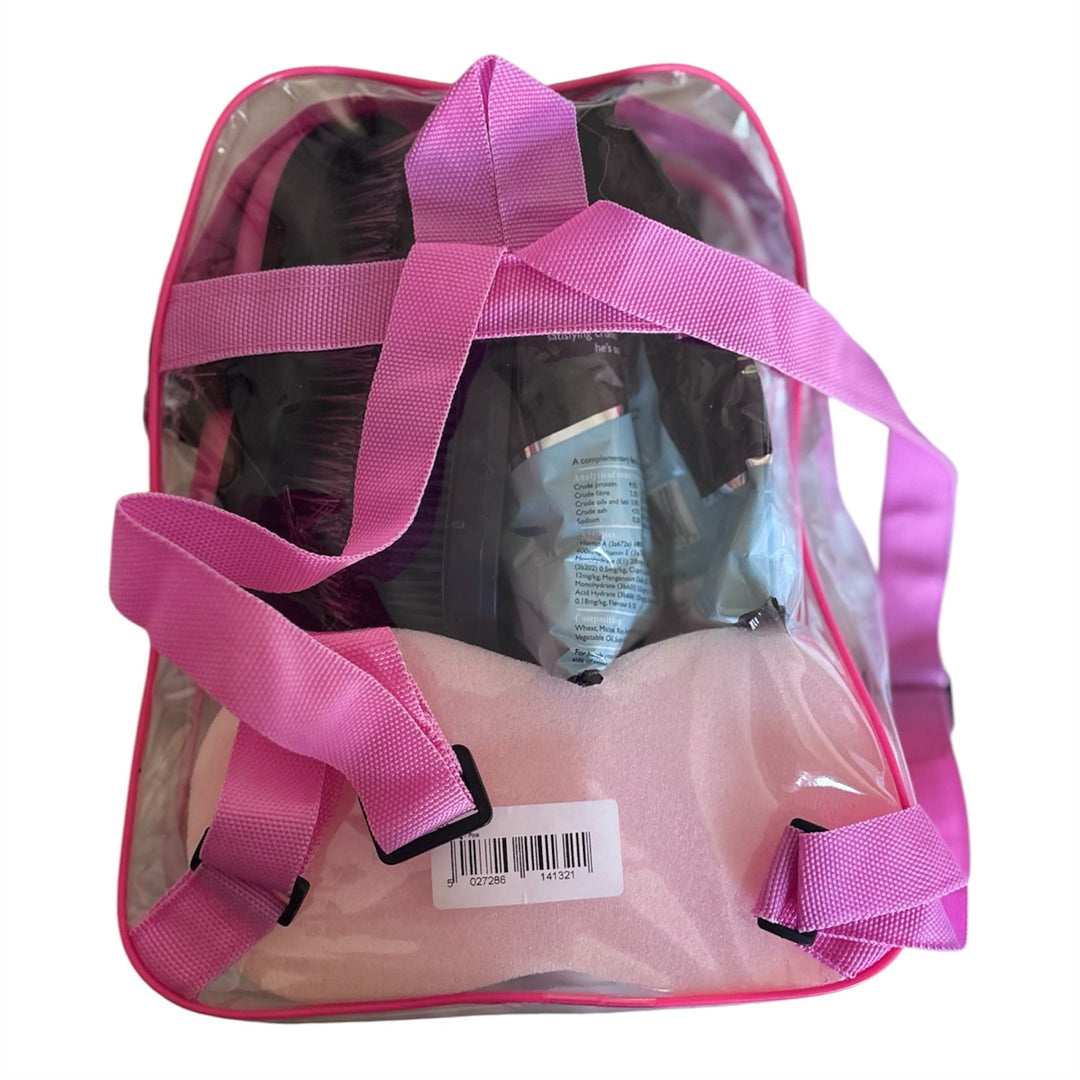 Complete Grooming Kit with Treats in Carry Bag by Hy Equestrian - 3 Colours/Options - Ideal Gift