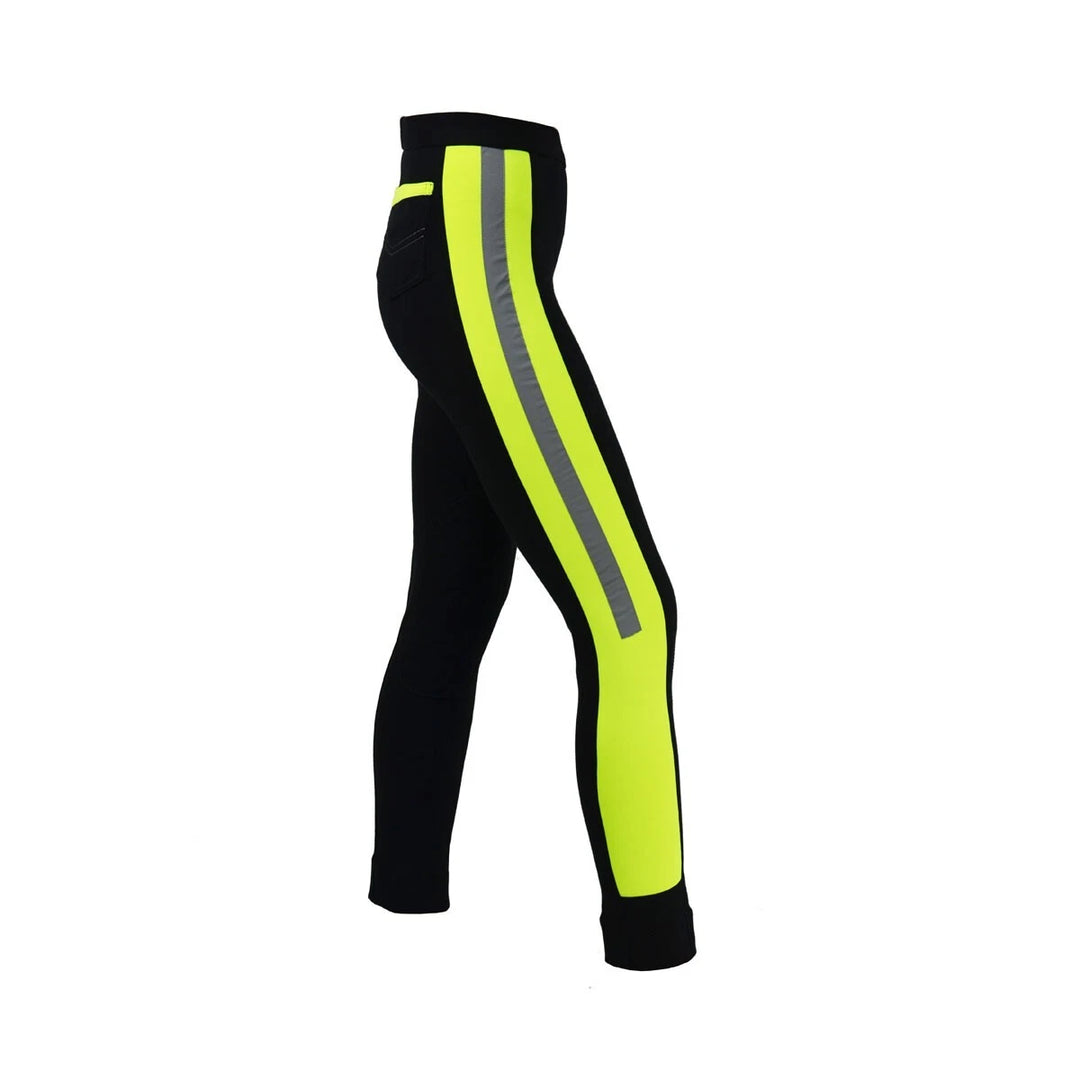 Reflector Ladies Hi Viz Breeches by Hy Equestrian - Neon Pink - BE SAFE BE SEEN - LAST 2 PAIRS