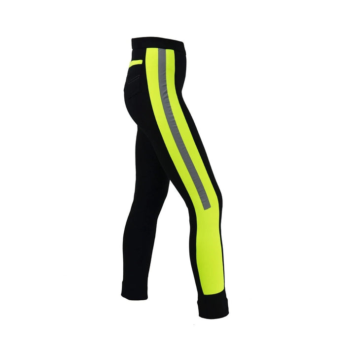 Reflector Ladies Hi Viz Breeches by Hy Equestrian - Neon Pink - BE SAFE BE SEEN - LAST 2 PAIRS
