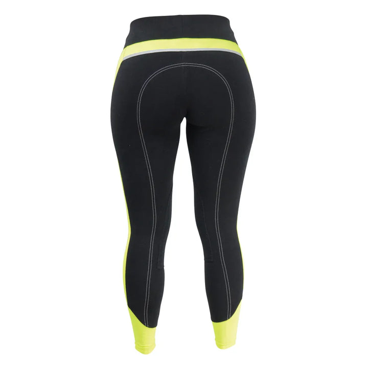 Reflector Ladies Hi Viz Breeches by Hy Equestrian - Neon Pink - BE SAFE BE SEEN - LAST 2 PAIRS