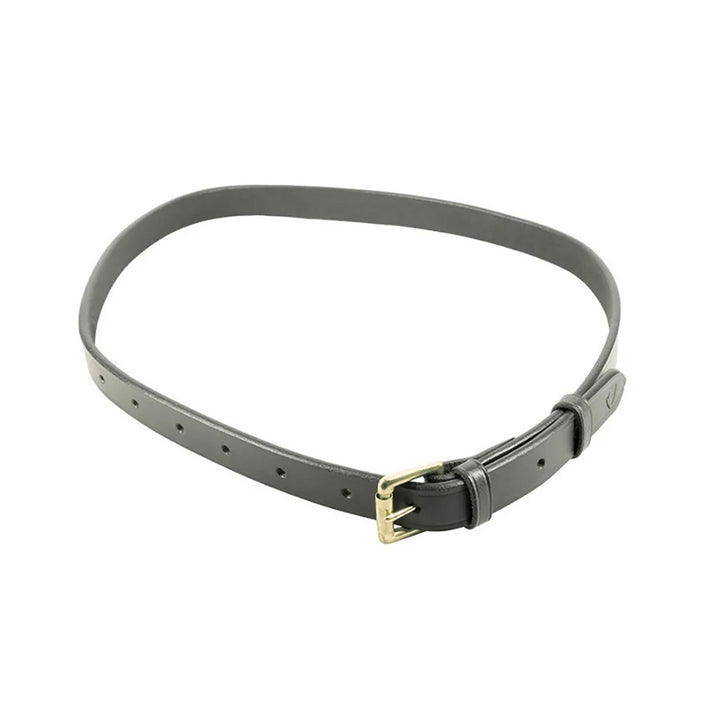 Black Leather Neck Strap by Hy Equestrian - 40" x 3/4"