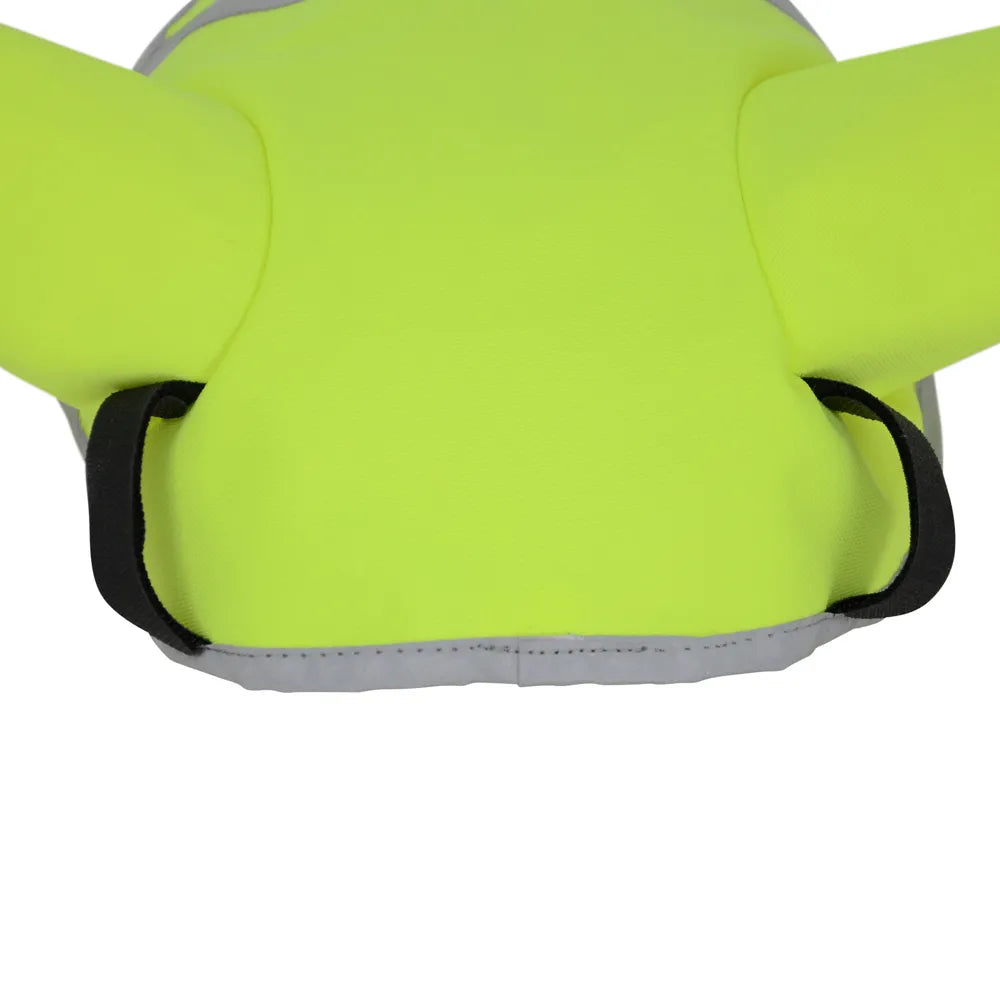 HY Viz Fluorescent Reflective Ear Bonnet/Fly Veil - 3 Colours - Sizes P/C/F