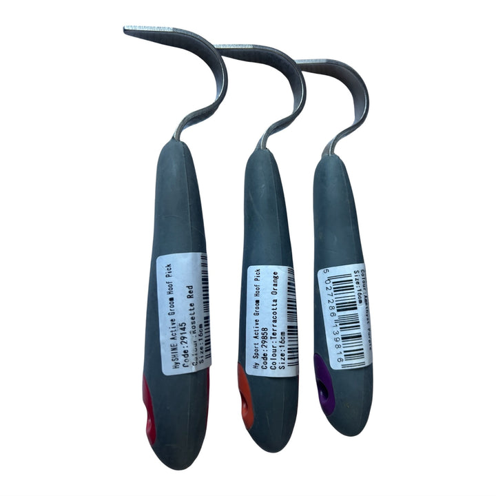 Hy Sport Active Hoof Pick - 3 colours