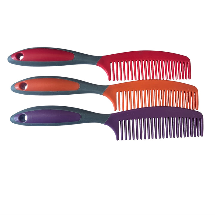 Hy Sport Active Soft Touch Mane & Tail Comb - 2 Tone - 3 Colours