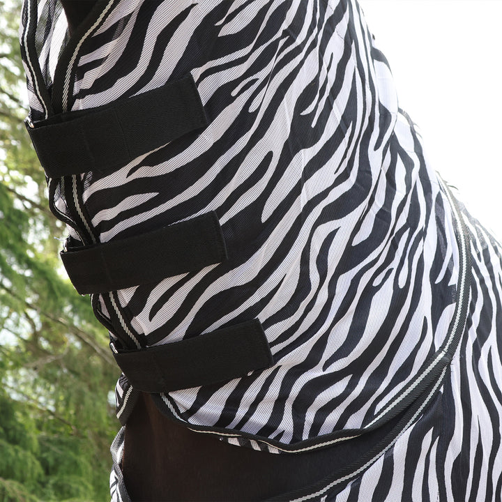John Whitaker Marwell Zebra Combination Fly Rug with belly flap  - All Sizes