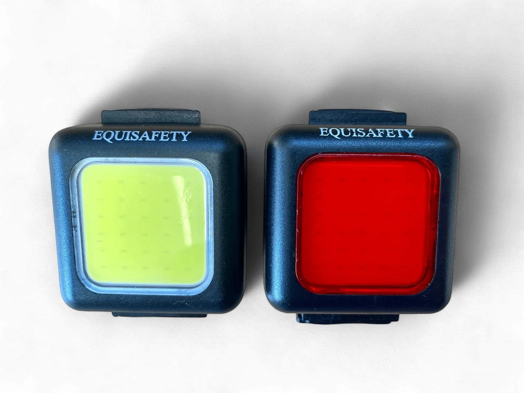 LED Rechargeable Clip On Light by Equisafety - Red or White - A MUST HAVE ITEM