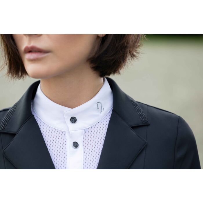Lauria Garrelli Amalfi Stunning Show Jacket - Black with Fine Crystal - Ladies - High Quality