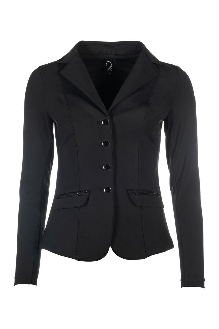 Lauria Garrelli Amalfi Stunning Show Jacket - Black with Fine Crystal - Ladies - High Quality