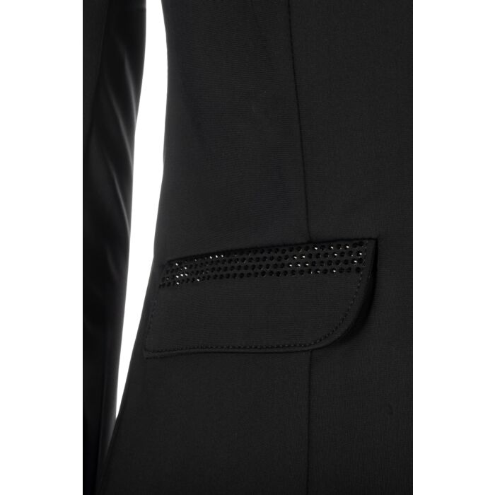 Lauria Garrelli Amalfi Stunning Show Jacket - Black with Fine Crystal - Ladies - High Quality