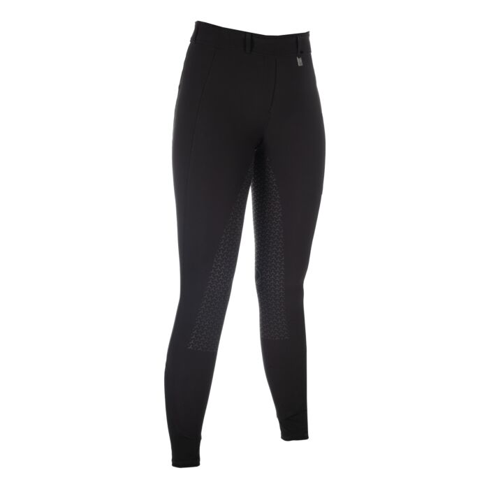 Lauria Garrelli Amalfi Riding Leggings with Silicone Full Seat - Black