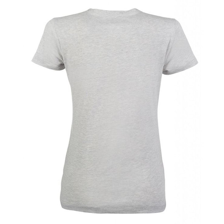 HKM Lauria Garelli Limoni T Shirt - horse face with diamantes - Grey
