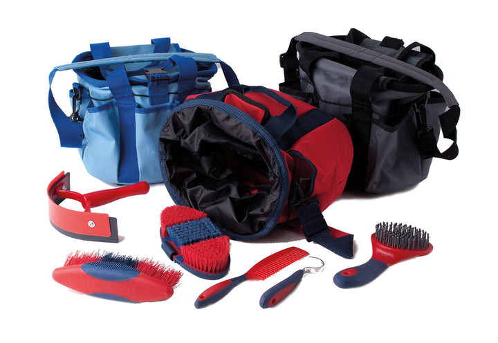 Rhinegold Complete Soft Touch Grooming Kit With Bag - 3 Colours