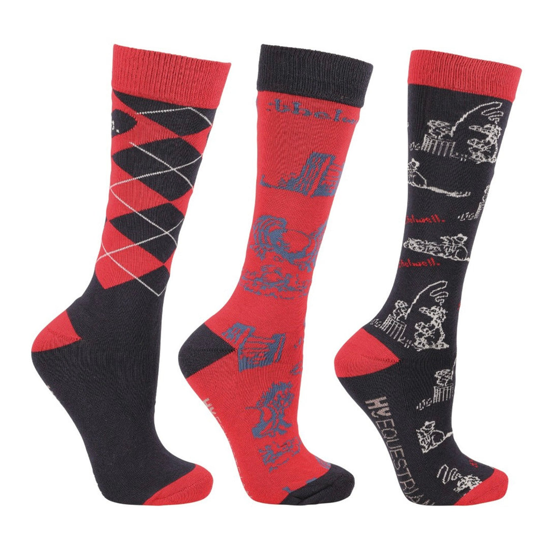 Thelwell Practise Makes Perfect Childrens Socks - 2 sizes