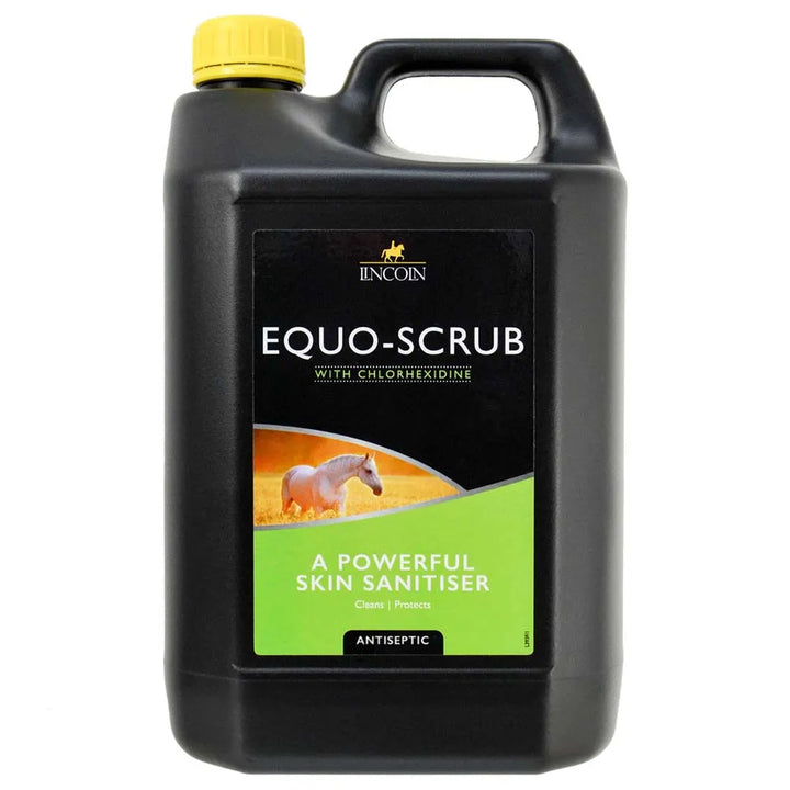 Lincoln Equo Scrub 500ml - Powerful Antibacterial Skin Cleanser/Disinfectant